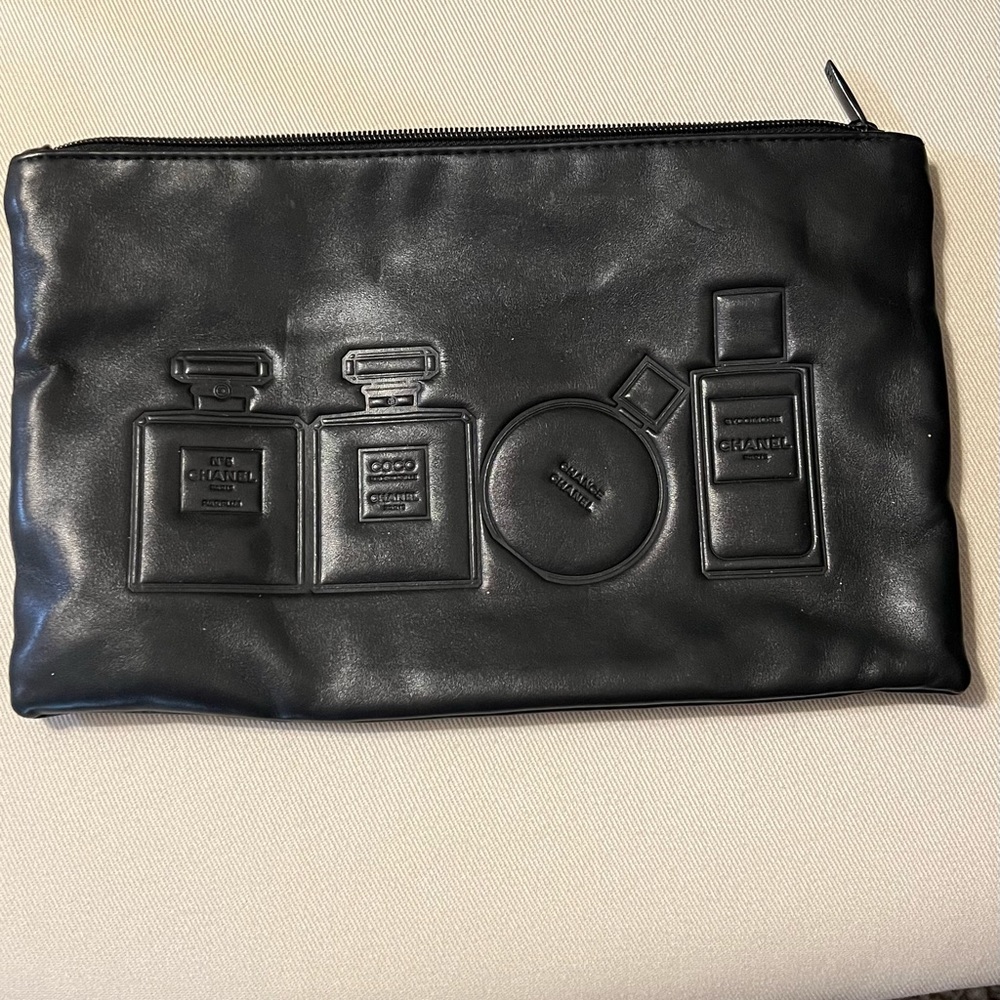 Chanel Parfums cosmetic pouch